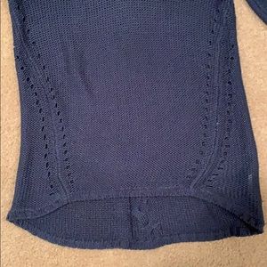 Navy sweater